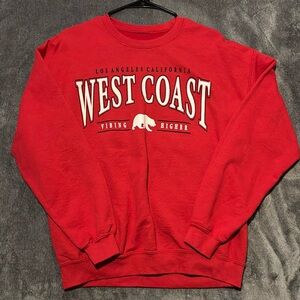 Popular Girl West Coast Crewneck